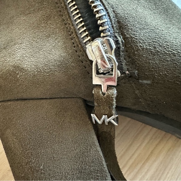 Michael Kors black suede leather boots - Picture 3 of 7